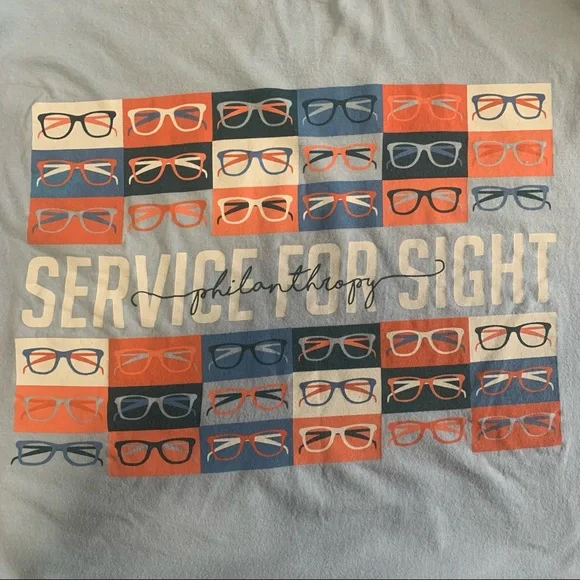 Delta Gamma Service for Sight Philanthropy T-Shirt - Picture 5 of 6